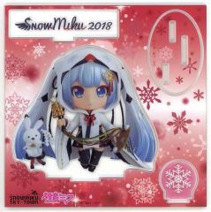 [중고]아크릴스탠드· 아크릴 패널 스노우 미쿠 2018 스노우 미쿠 올 스타 아크릴스탠드[SNOW MIKU] 스노우 미쿠 스카이타운 한정