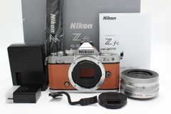 【張替サービス終了品（アンバーブラウン）】ショット数3780回★新品級★ Nikon ニコン Z fc 16-50 VR  レンズキット