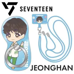 【2種セット】SEVENTEEN PetiTEEN JEONGHAN スマホリング＆フォンタブストラップ 公式品 推し活 グッズ セブチ プチティーン セブンティーン ジョンハン (ユン・ジョンハン) 정한 尹淨漢 Yoon Jeonghan 윤정한