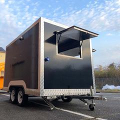 移動販売車 キッチンカー 改造可能 新品 キッチントレーラー ベース車両移動販売車 フードトラック 訳あり 限定車 短納期 ブラック 全国OK