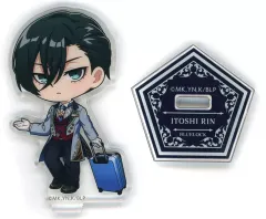 【中古】アクリルスタンド・アクリルパネル 糸師凛 「ブルーロック×サンシャインシティプリンスホテル 描きおこしミニキャラアクリルスタンド」