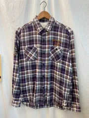 BACK NUMBER ボラチェックシャツ ( MEN L )/ 11276
