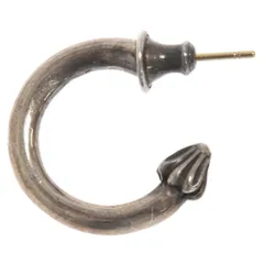 CHROME HEARTS (クロムハーツ) HOOP PLAIN プレーンフープピアス シルバーのサムネイル