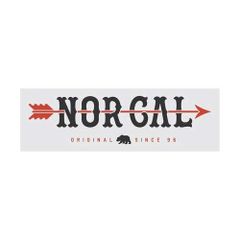 スケーター ステッカー NORCAL SQUARE BEAR / スクエア ノーカル NORTH CALIFORNIA ノースカリフォルニア デッキ SK8 スケボー 西海岸 アメリカン雑貨