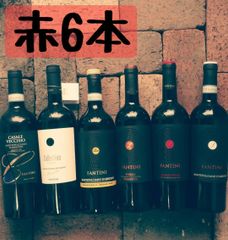 ファンティーニの代表選手たち！赤ワイン6本セット！