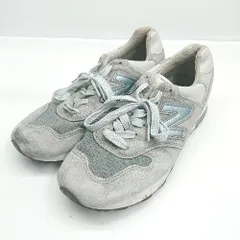◇ Θ NEW BALANCE ニューバランス M1400SB M1400 STEEL BLUE スニーカー サイズ27 グレー系 メンズ E  【1507030001827】