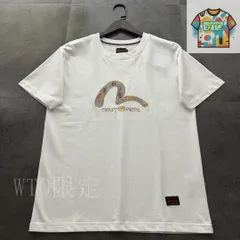 【今日特価】EVISU 2025 New Small Seagull Patch Short - Sleeve T - Shirt-1