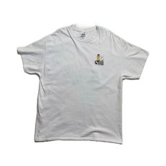 希少 PUNPEE Summit 半袖Tシャツ ホワイト 刺繍入り Lサイズ - メルカリ