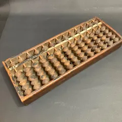 AKa6185　学校用　古い　授業用算盤６０号 AKa6185学校用古い授業用算盤60号