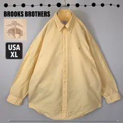 Brooks Brothers ブルックスブラザーズ★ボタンダウンOXビッグシャツ★ゴールデンフリースロゴ刺繍★USAメンズL 2309S143