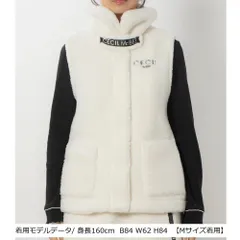 【セシルマクビー】CECIL McBEE green  フリースベスト（ｵﾌﾎﾜｲﾄ）【Mサイズ】  M439