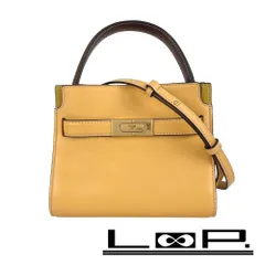トリーバーチ　リーラジウィルプチダブルバッグ ニュークリーム Tory Burch トリーバーチ 【新品同様】リー ラジウィル プチ