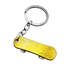 スケボー ゴールド キーリング キーホルダー キーチェーン スケートボード 鍵 チェーン レトロ アンティーク おしゃれ かわいい ストリート