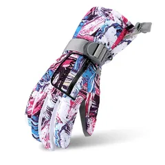 Coykid スキーグローブ キッズ スノーグローブ ジュニア メンズ 防水 スノボー グローブ レディース 手袋 子供 防寒保温 アウトドア 登山 厚手 ホワイト XL