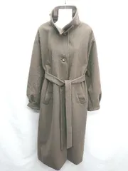 ■ ◎ classicalelf クラシカルエルフ シンプル ロング丈 長袖 コート サイズM ブラウン レディース E  【1405140016406】