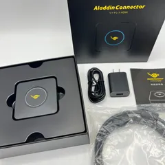 【美品】popIn Aladdin アラジンコネクター PA21AH01SRJ ワイヤレスHDMI送信機 ポップインアラジン Connector