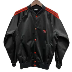 ⭐️adidas トラックジャケット　80s atp usa製 ブラック　ヨンス 80年代 80s アディダス アメリカ製 黒 ブラック 赤 レッド