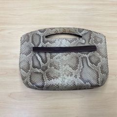 SUNREMY　サンレミー　パイソンバッグ　レディースバッグ　アンティーク　ヴィンテージ　ビンテージ　オーセンティック　クラシック　高級　艶　　昭和　70年代　80年代　90年代　バブル　スネーク　蛇　fashion　おしゃれ　かばん　バック