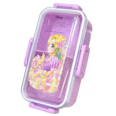 塔の上のラプンツェルx中川翔子 お弁当箱 抗菌 食洗機対応 ふわっと弁当箱 530ml ディズニープリンセス スケーター 一段ランチボックス キャラクター グッズ 