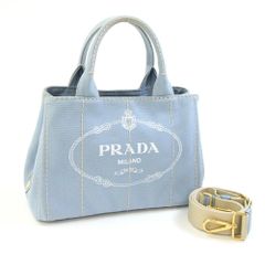  プラダ 2WAYハンドバッグ カナパ 1BG439 中古