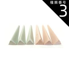 種類3:[3]25本 ゼーゲルコーン SK6a  適正温度1200℃   窯業用 炉内温度 測定用具 ゼーゲルコン ゼーゲル