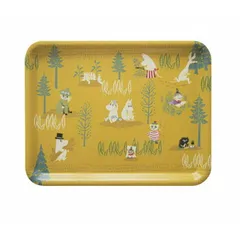 Moomin すべりにくいトレイM　ムーミンと仲間たち