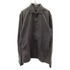 RAF SIMONS (ラフシモンズ) 01AW Riot Riot Riot期 ボタンフライ長袖シャツ グレーのサムネイル