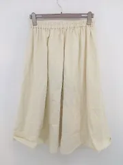 ◇ SM2 サマンサ モスモス ロング フレア スカート サイズF アイボリー系 レディース P  【1212220003238】