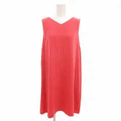 フレイアイディー FRAY I.D 近年 美品 ワンピース ノースリーブ ひざ丈 Vネック F ピンク /TZ 1023