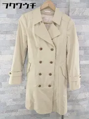 ■ ◎ LES MUES レミュー ライナー付 長袖 トレンチコート サイズS ライトベージュ レディース  【中古】 【1103260006627】