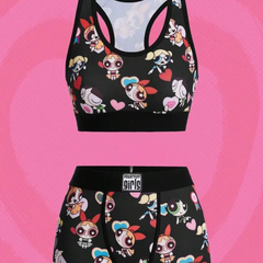 ☆輸入☆下着セットアップ　パワーパフガールズ　powerpuff girls スポブラタイプ