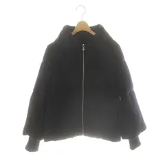 アナイ ANAYI 23AW アルパカシャギーダウンコート 38 濃紺 /MI ■OS ■SHのサムネイル