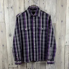 FAT エフエーティー 長袖 厚地 肉厚 チェック ネルシャツ M