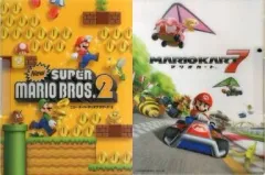 【中古】文房具 集合 クリップバインダー 「3DSソフト Newスーパーマリオブラザーズ2」 ヤマダ電機購入特典