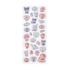 【メール便】サンリオキャラクターズ シールシート キラフチ樹脂もりシール MXロリータ気分 サンリオ エムプラン 手帳デコ キャラクター グッズ 