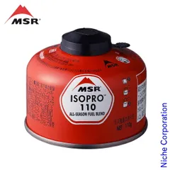 【新品】 MSR エムエスアール イソプロ 110 36927 ISOPRO アウトドア ガス OD缶