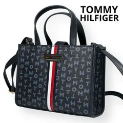 新品未使用 トミーヒルフィガー TOMMY HILFIGER トリコロール ロゴ  バッグショルダーバッグ 斜め掛け ハンドバッグ 手提げ 2way バッグ トミー ロゴ金具