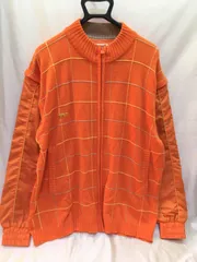 Paradiso ゴルフウェア 2way ブルゾン ベスト オレンジ/M