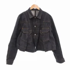 Numero掲載24ss極美品Sacai デニムバルーンジャケット