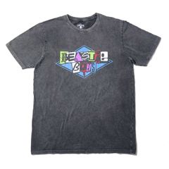 ビースティボーイズ 正規品 新品 Tシャツ ストーンウォッシュ 限定 Multicolour Logo-Grey