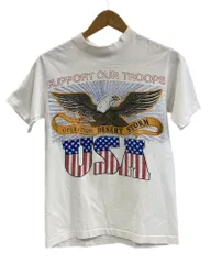 ジミーズ JIMMY'Z USAプリント 半袖カットソー 白 US古着 Tシャツ ホワイト Sサイズ 101MT-4017のサムネイル