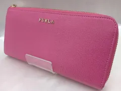 【FURLA】フルラ 771817 ラウンドファスナー長財布 ブランド レディース 財布 中古