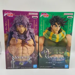 未開封　ジョジョの奇妙な冒険　2点セット　The Animation　戦闘潮流　Mometria　ジョセフ・ジョースター　カーズ　プライズ　フィギュア　バンダイ　バンダイナムコ　バンプレスト