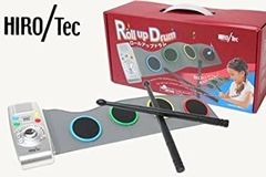 【中古-非常に良い】 ロールアップドラム 何処でも練習！ KT007 8種の音色 デモ曲10曲内蔵 30種類のリズムパターン内蔵