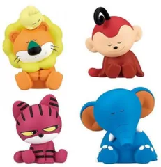 タカラトミーアーツ 肩ズンFig. たべっ子どうぶつ THE MOVIE × 全4種セット フルコンプ ガチャガチャ カプセルトイ 