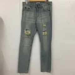 BAYFLOW ベイフロー パンツ デニム、ジーンズ デニムパンツ スリムパンツ ダメージジーンズ