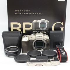 ショット数2000回以下、元箱付き。★美品★ CANON キヤノン EOS RP マウントアダプターSPキット ゴールド