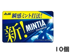 アサヒグループ食品 ミンティア コールドスマッシュ 50粒 (7g) ×10個 賞味期限2025/03