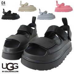 訳有 USサイズ5(EU36)(日本サイズ22cmぐらい) UGG アグ ゴールデングロウ W GOLDENGLOW レディースサンダル 女性 靴 厚底 スライド ブランド 軽い 歩きやすい 痛くない 滑りにくい ウエッジソール 【SFOA/Sea Foam】