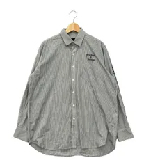 美品 エーフォーエー 長袖シャツ ストライプ柄 メンズ SIZE F (M) Architect 4. Archiveのサムネイル